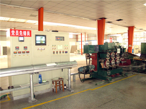 Medicinal glass tube production line